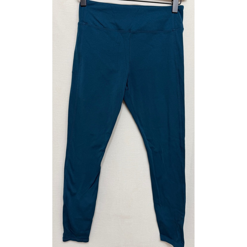 American Giant Peacock Blue High Rise Active Yoga Leggings Size 4